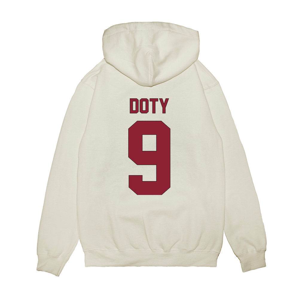 South Carolina - NCAA Football : Luke Doty - Vintage Helmet Premium Hooded Sweatshirt-1