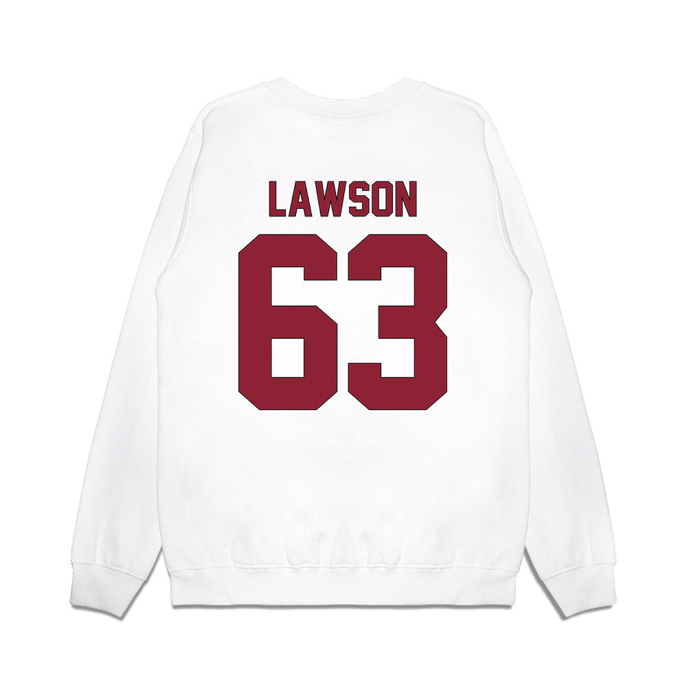 South Carolina - NCAA Football : Parker Lawson - Vintage Helmet Premium Crewneck Sweatshirt-1