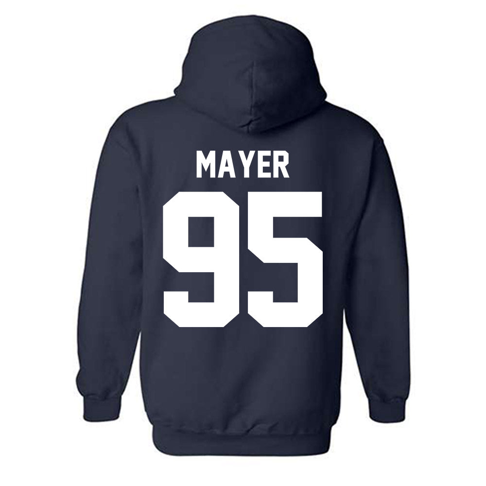 Penn State - NCAA Football : Jordan Mayer - Vintage Shersey Hooded Sweatshirt-1