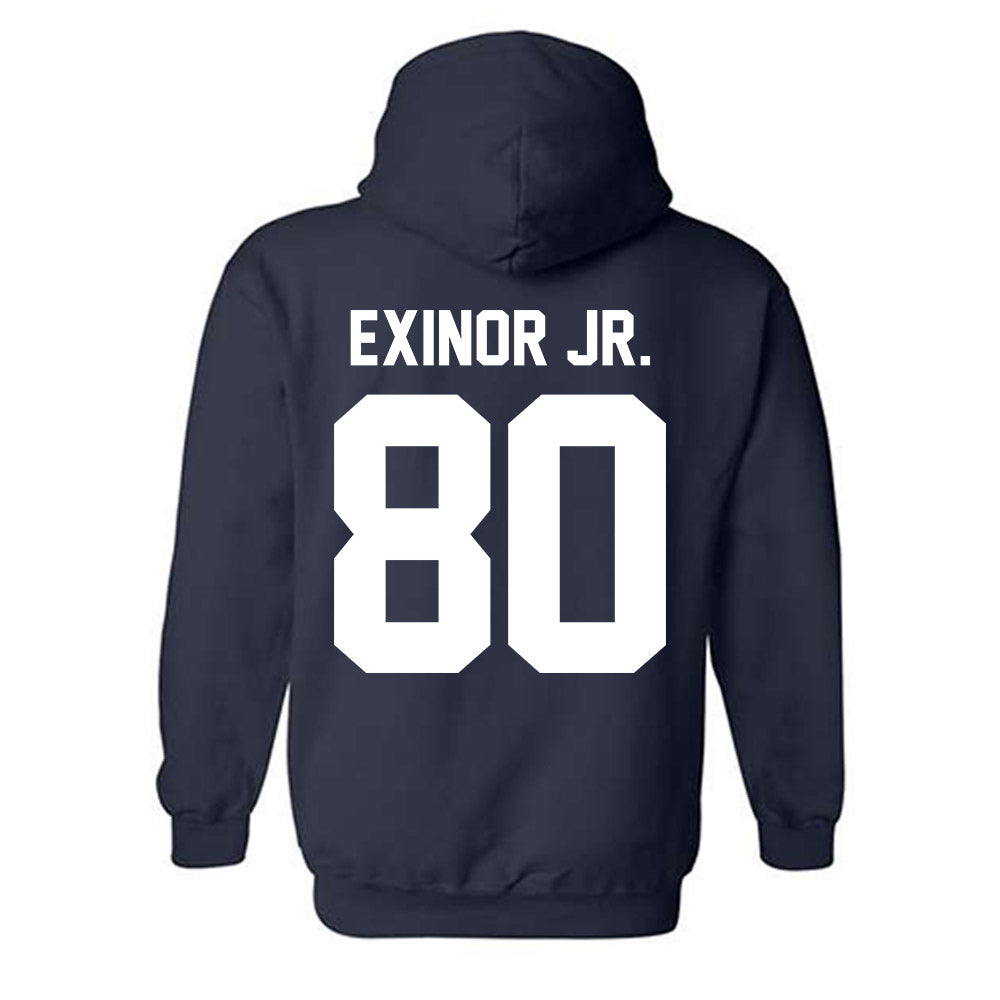 Penn State - NCAA Football : Jeff Exinor Jr. - Vintage Shersey Hooded Sweatshirt-1