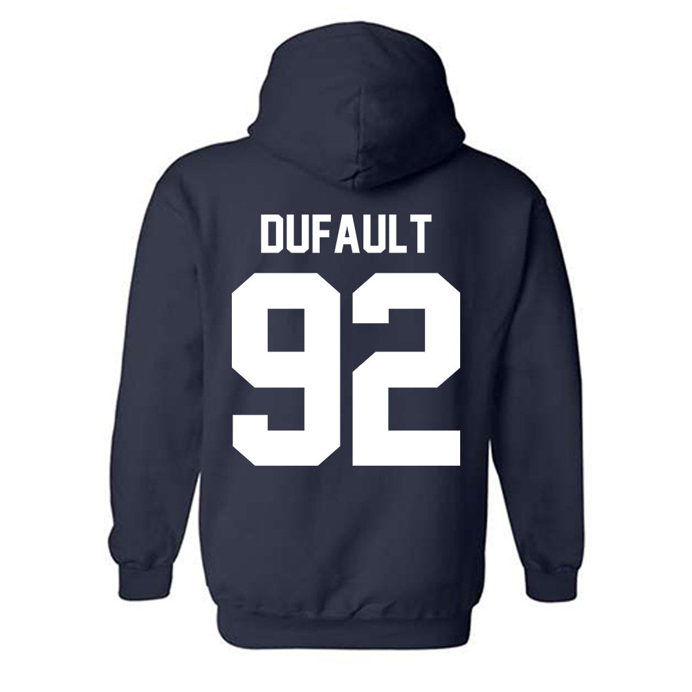 Penn State - NCAA Football : Andrew Dufault - Vintage Shersey Hooded Sweatshirt-1