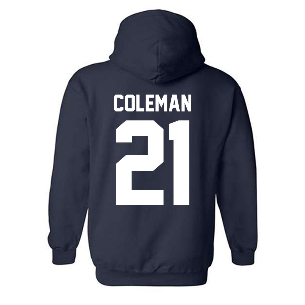 Penn State - NCAA Football : Jabree Coleman - Vintage Shersey Hooded Sweatshirt-1