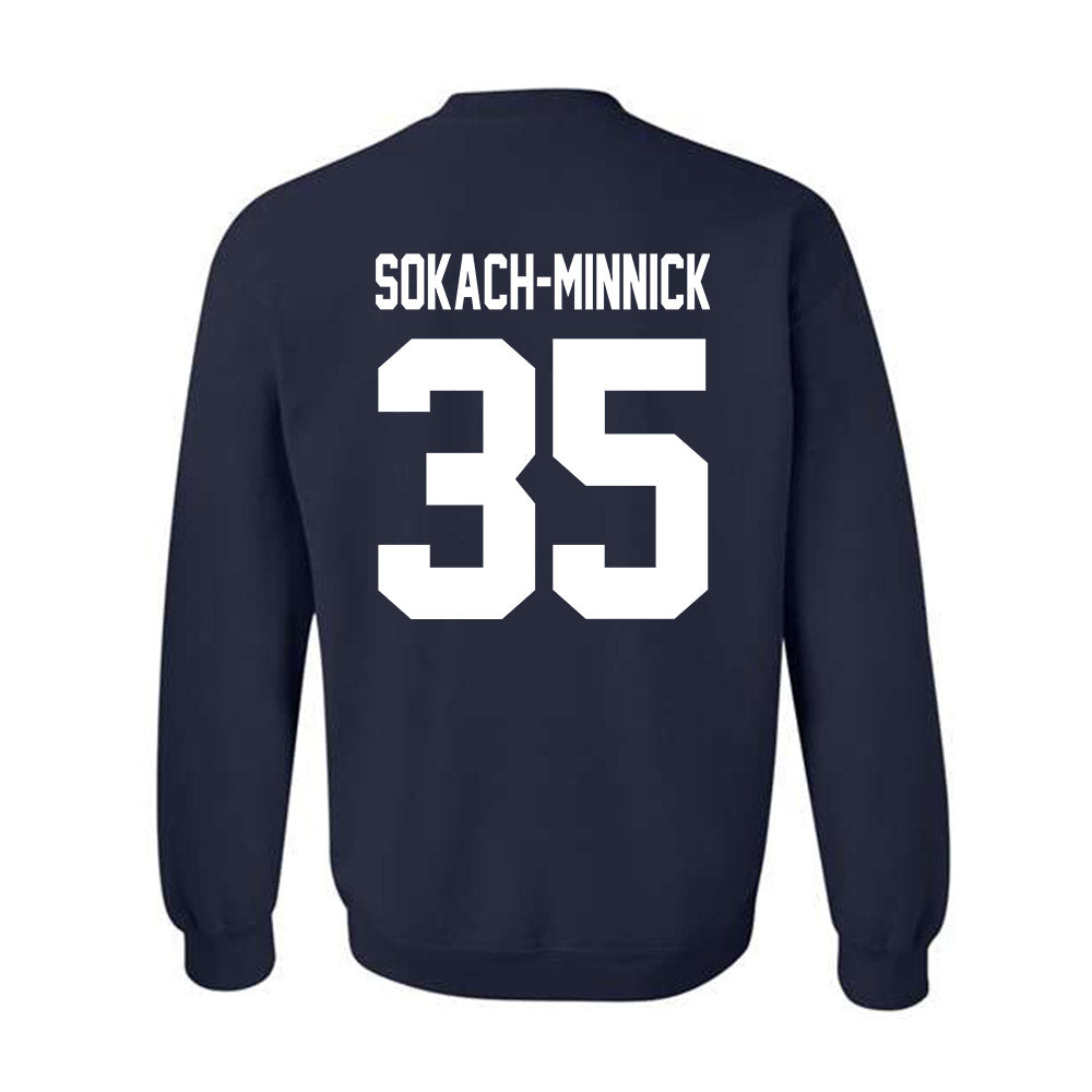 Penn State - NCAA Football : Blaise Sokach-Minnick - Vintage Shersey Crewneck Sweatshirt-1