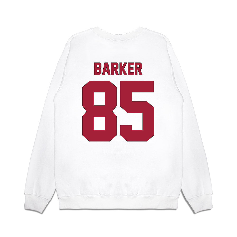 Indiana - NCAA Football : Andrew Barker - Vintage Helmet Premium Crewneck Sweatshirt-1