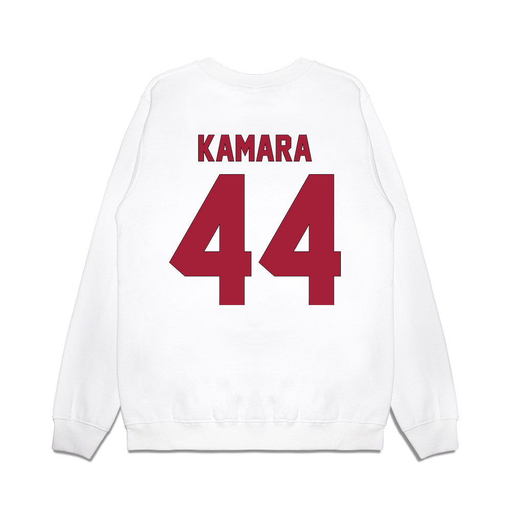 Indiana - NCAA Football : Amari Kamara - Vintage Helmet Premium Crewneck Sweatshirt-1