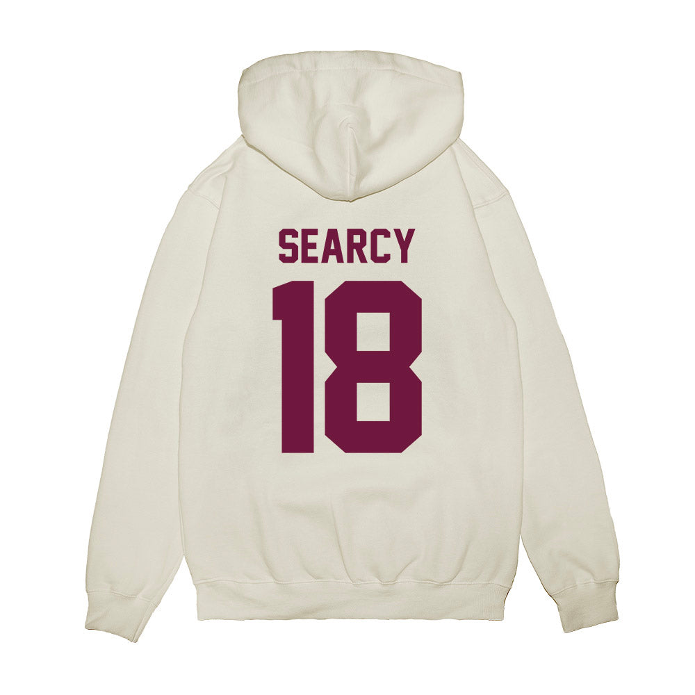 Texas A&M - NCAA Football : T.J. Searcy - Vintage Helmet Premium Hooded Sweatshirt-1