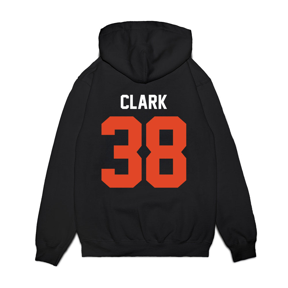 Oregon State - NCAA Football : Milan Clark - Vintage Helmet Premium Hooded Sweatshirt-1