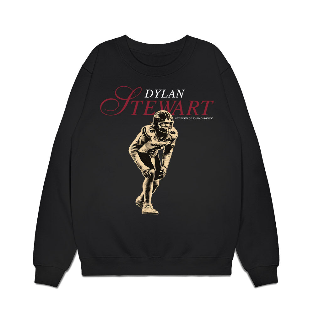 South Carolina - NCAA Football : Dylan Stewart - Legacy Premium Crewneck Sweatshirt-0
