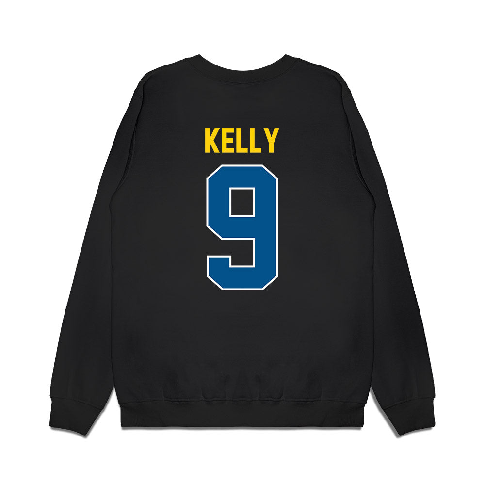 Delaware - NCAA Football : Ja'Carree Kelly - Vintage Helmet Premium Crewneck Sweatshirt-1