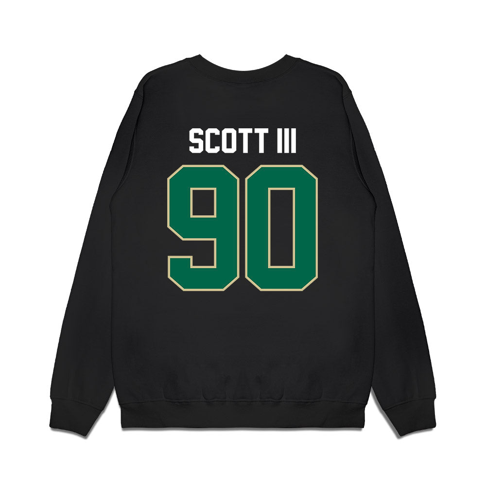 USF - NCAA Football : Richard Scott III - Vintage Helmet Premium Crewneck Sweatshirt-1