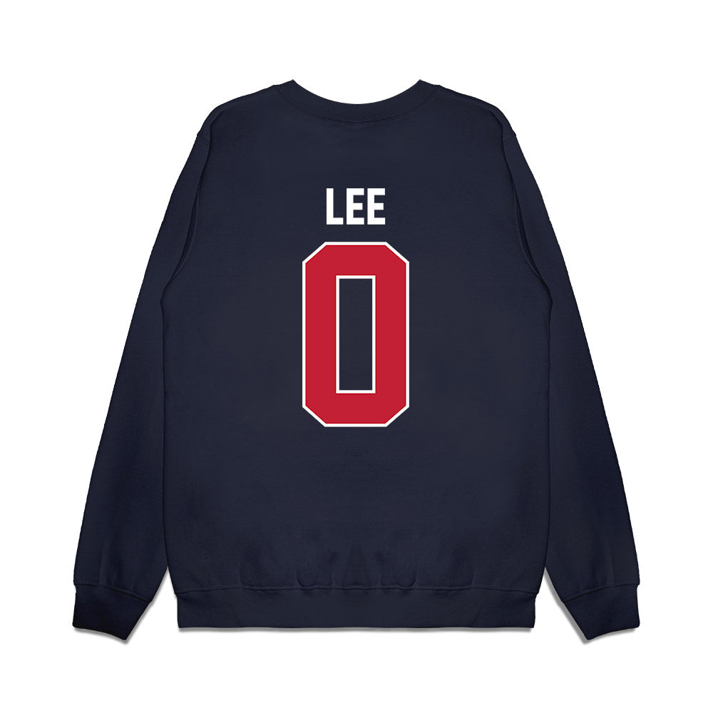 Richmond - NCAA Football : Elijah Lee - Vintage Helmet Premium Crewneck Sweatshirt-1