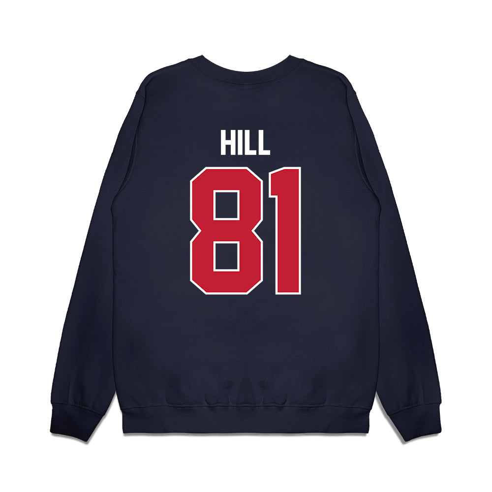 Richmond - NCAA Football : Andreas Hill - Vintage Helmet Premium Crewneck Sweatshirt-1
