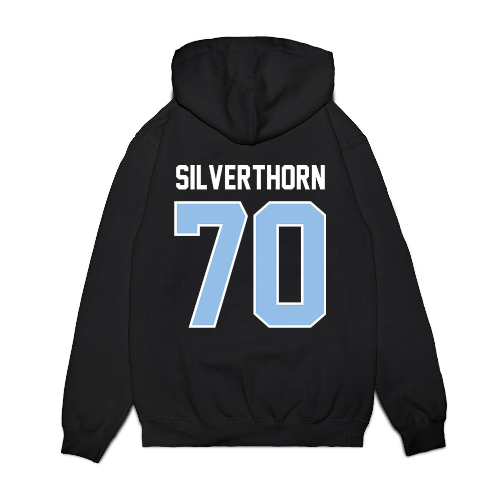 Old Dominion - NCAA Football : Andy Silverthorn - Vintage Helmet Premium Hooded Sweatshirt-1
