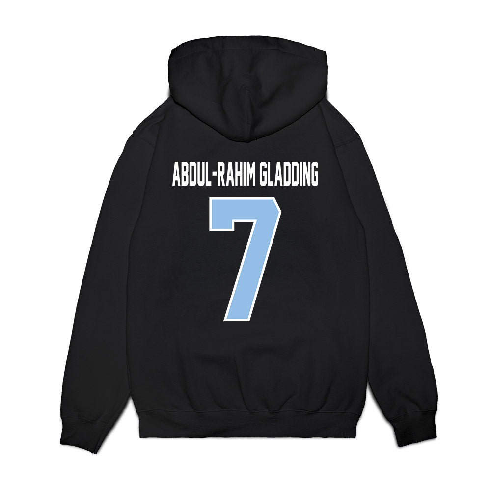 Old Dominion - NCAA Football : Na'eem Abdul-Rahim Gladding - Vintage Helmet Premium Hooded Sweatshirt-1