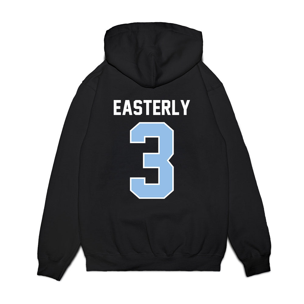 Old Dominion - NCAA Football : Mario Easterly - Vintage Helmet Premium Hooded Sweatshirt-1