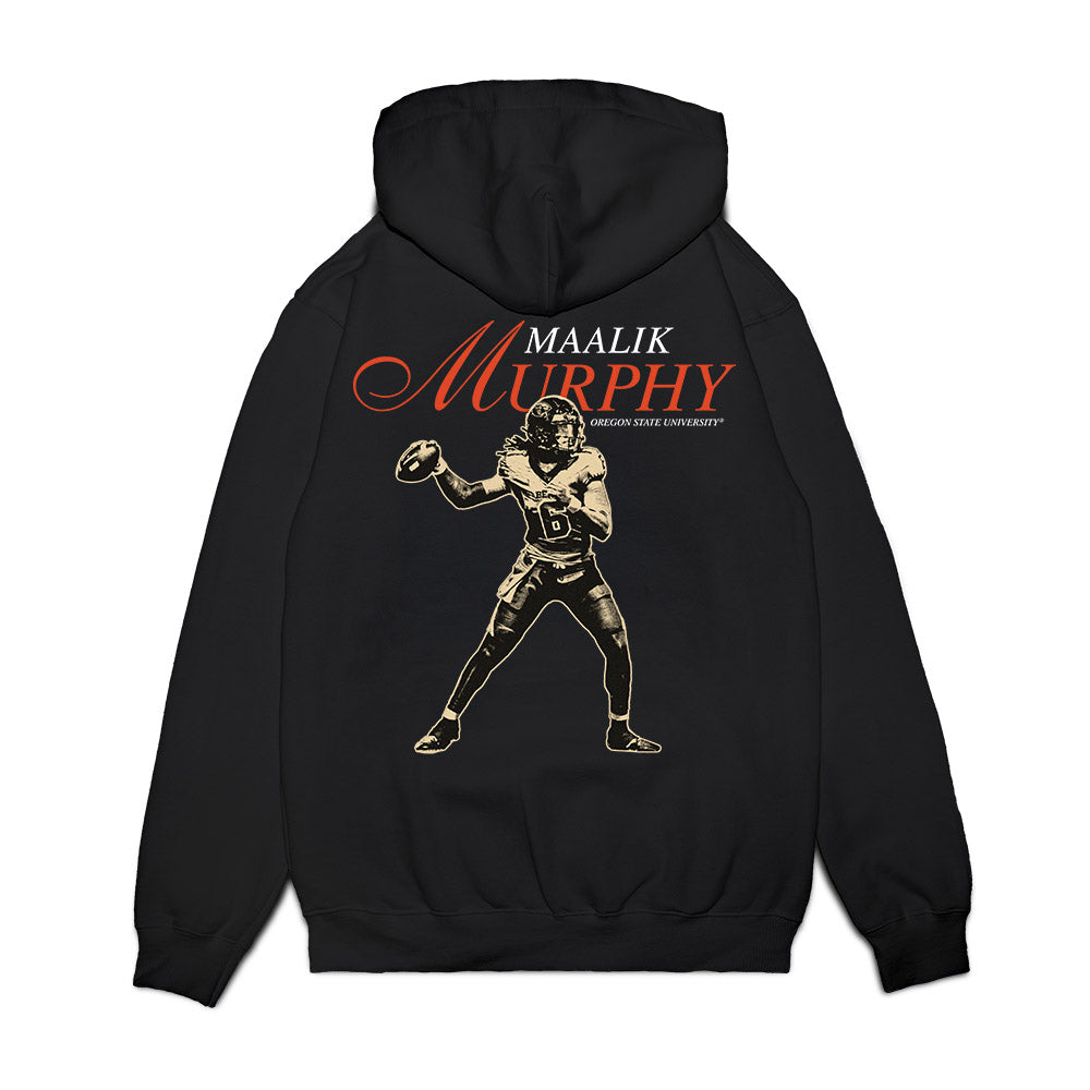 Oregon State - NCAA Football : Maalik Murphy - Legacy Premium Hooded Sweatshirt-1