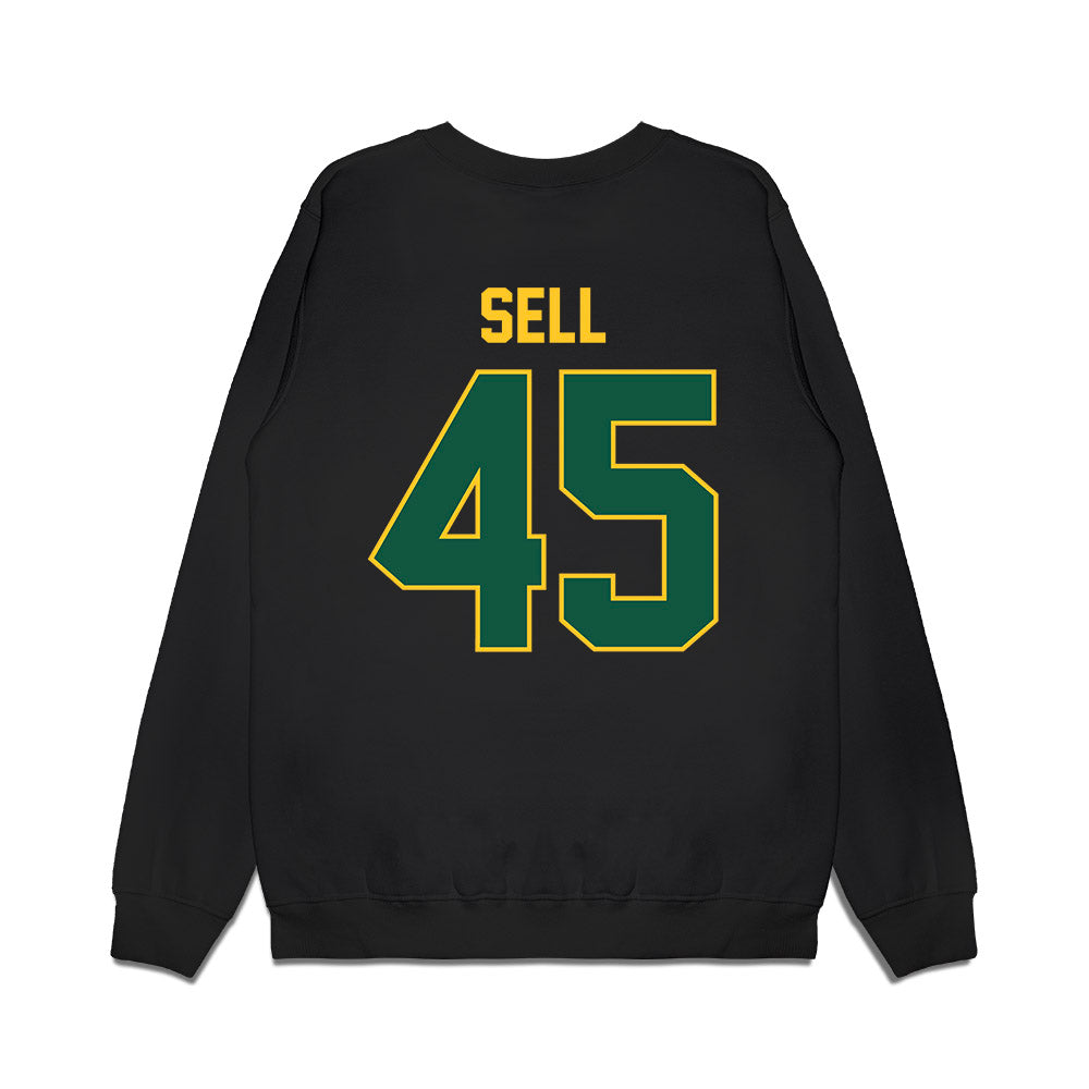 NDSU - NCAA Football : Gavin Sell - Vintage Helmet Premium Crewneck Sweatshirt-1
