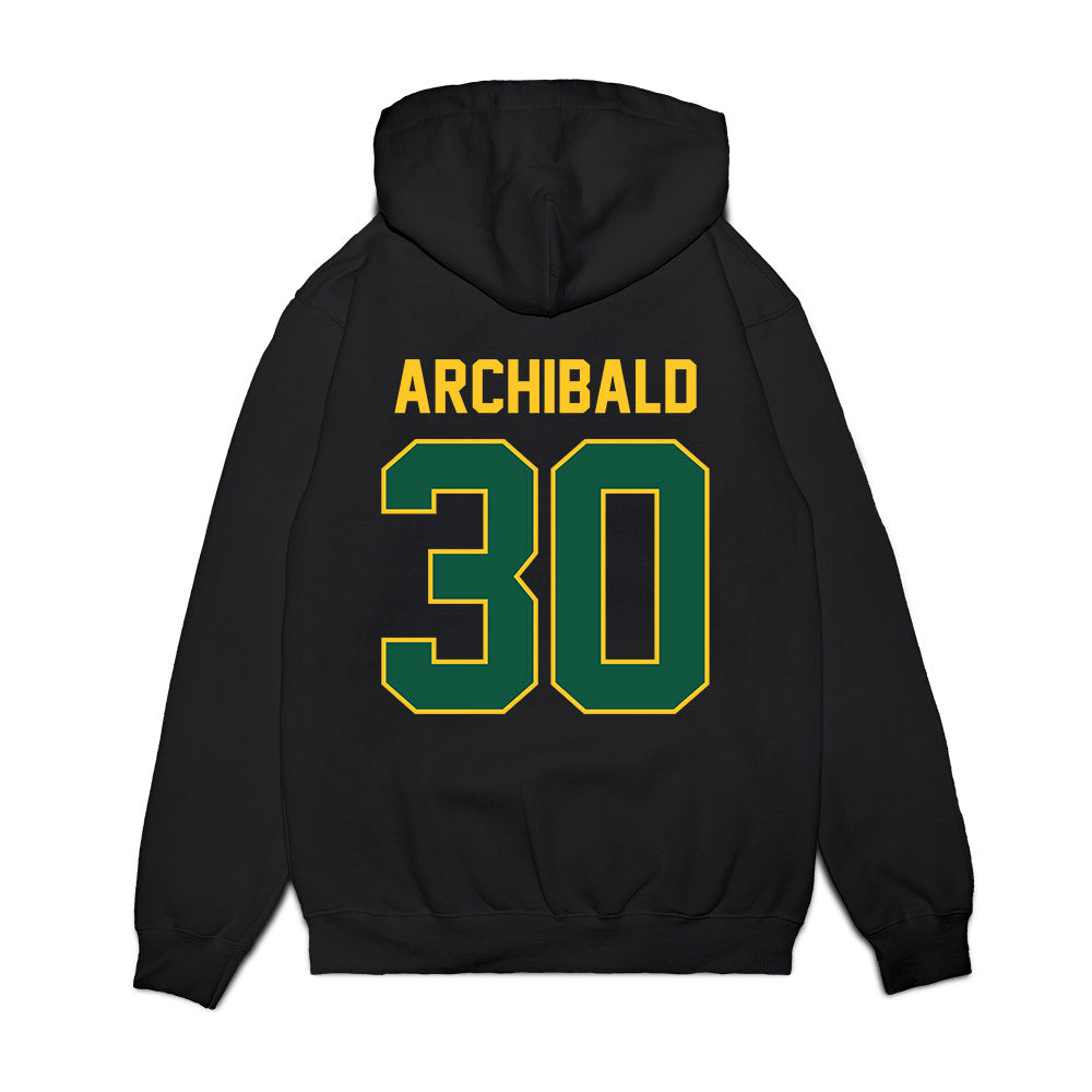 NDSU - NCAA Football : Jaylen Archibald - Vintage Helmet Premium Hooded Sweatshirt-1