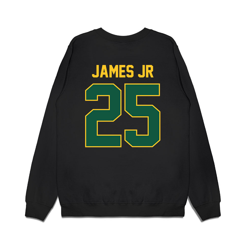 NDSU - NCAA Football : Ray James Jr - Vintage Helmet Premium Crewneck Sweatshirt-1