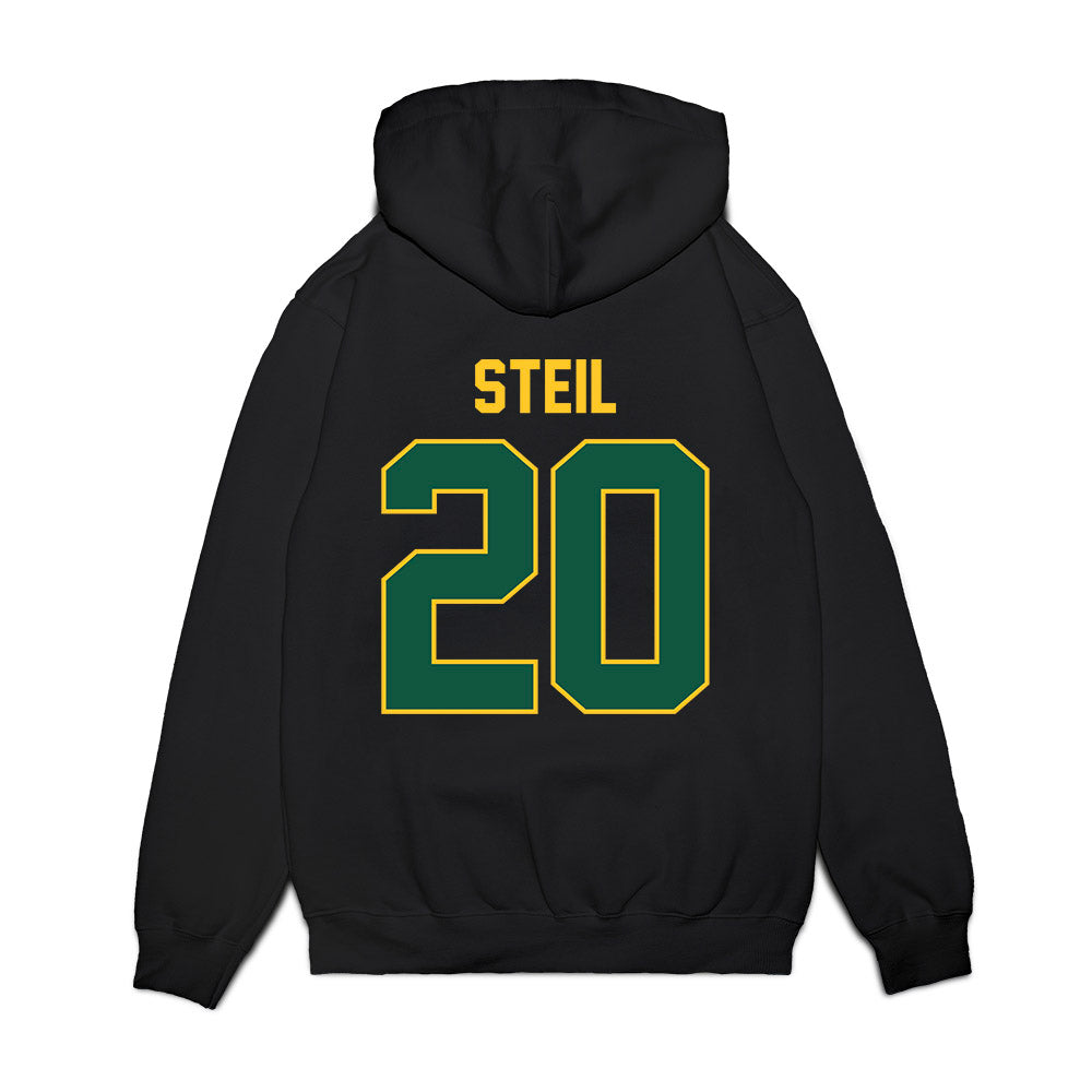 NDSU - NCAA Football : Will Steil - Vintage Helmet Premium Hooded Sweatshirt-1
