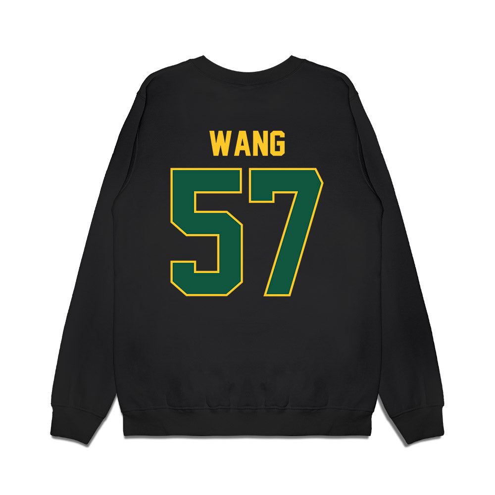 NDSU - NCAA Football : Gavin Wang - Vintage Helmet Premium Crewneck Sweatshirt-1