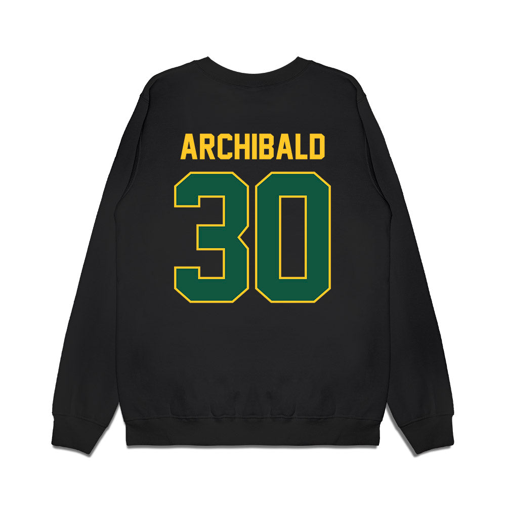 NDSU - NCAA Football : Jaylen Archibald - Vintage Helmet Premium Crewneck Sweatshirt-1