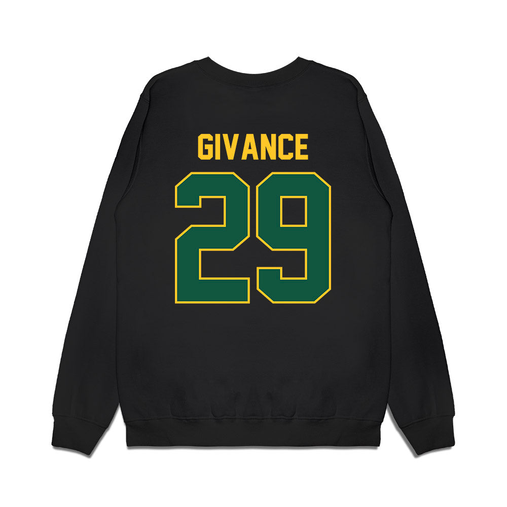 NDSU - NCAA Football : Darius Givance - Vintage Helmet Premium Crewneck Sweatshirt-1