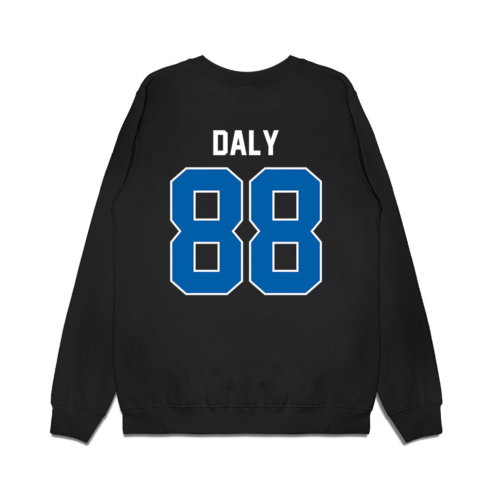 Buffalo - NCAA Football : Ryan Daly - Vintage Helmet Premium Crewneck Sweatshirt-1