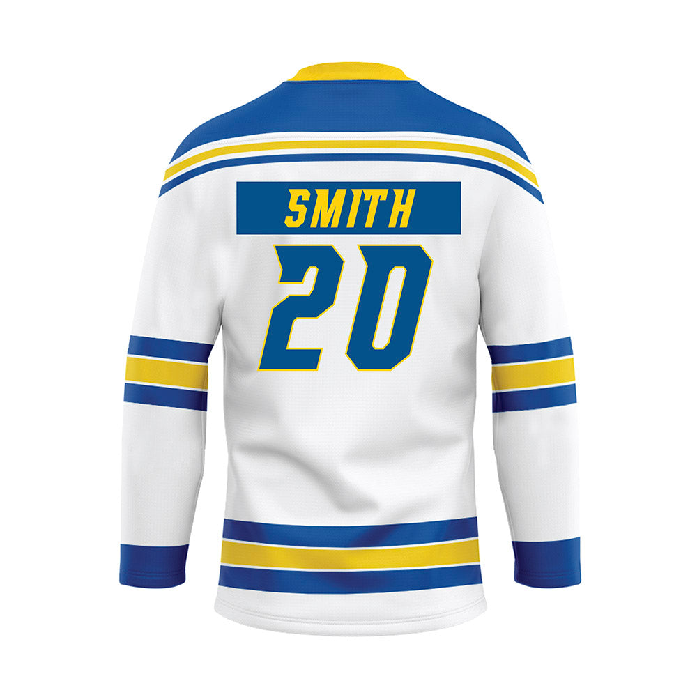 Delaware - NCAA Ice Hockey : Meera Smith - White Hockey Jersey-1