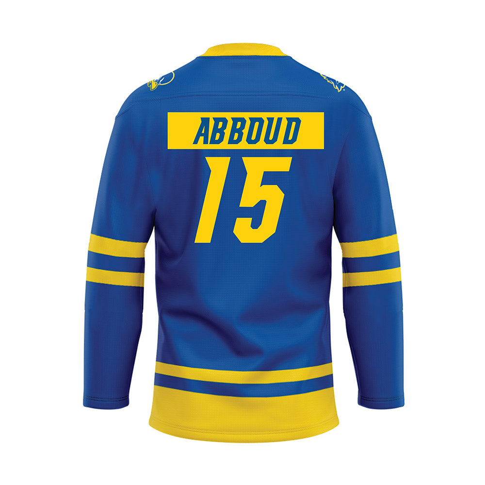 Delaware - NCAA Ice Hockey : Wren Abboud - Royal Hockey Jersey-1