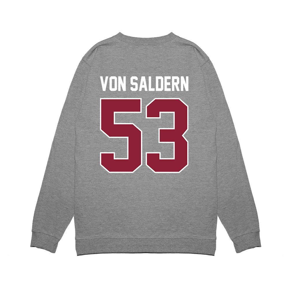 UMass - NCAA Football : Magnus Von Saldern - Vintage Football Premium Crewneck Sweatshirt-1