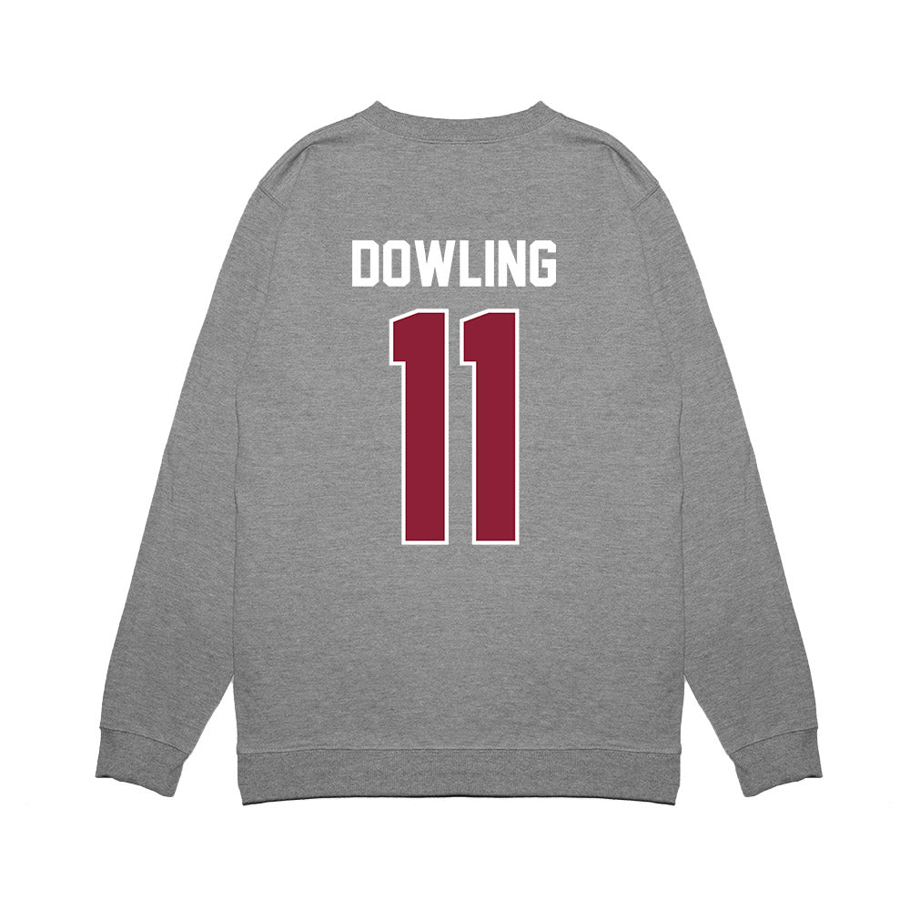 UMass - NCAA Football : Max Dowling - Vintage Football Premium Crewneck Sweatshirt-1