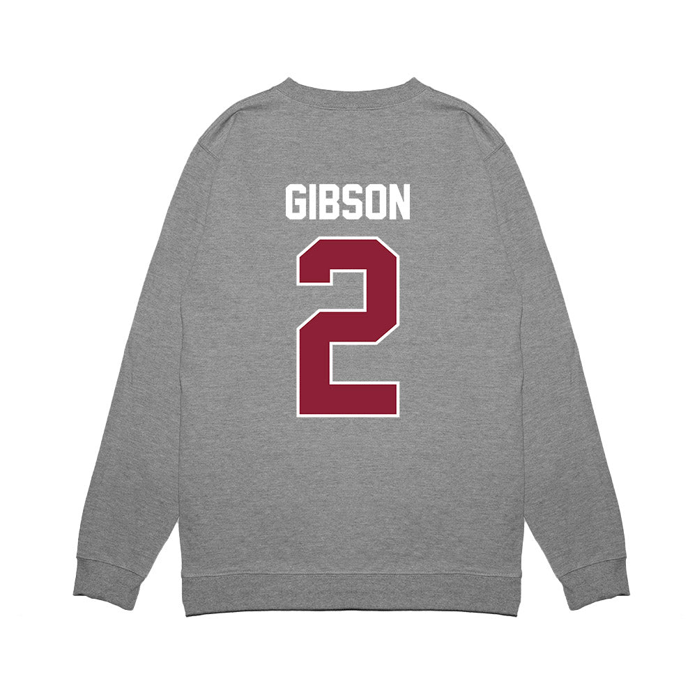 UMass - NCAA Football : Jacquon Gibson - Vintage Football Premium Crewneck Sweatshirt-1
