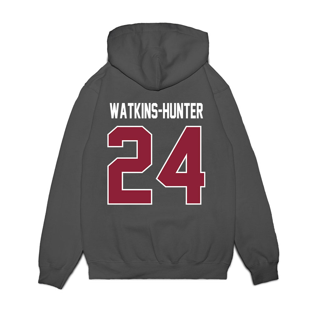UMass - NCAA Football : Kamren Watkins-Hunter - Vintage Football Premium Hooded Sweatshirt-1
