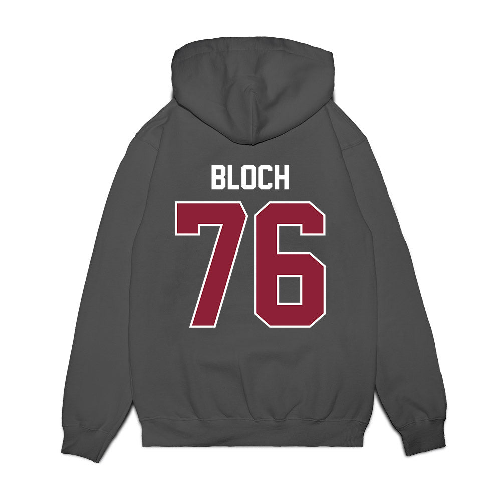 UMass - NCAA Football : Riley Bloch - Vintage Football Premium Hooded Sweatshirt-1