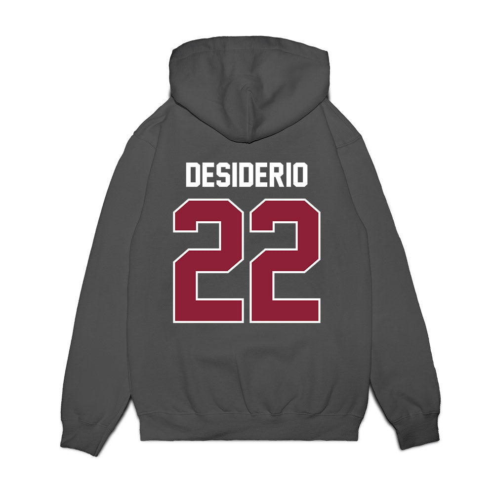 UMass - NCAA Football : Cookie Desiderio - Vintage Football Premium Hooded Sweatshirt-1