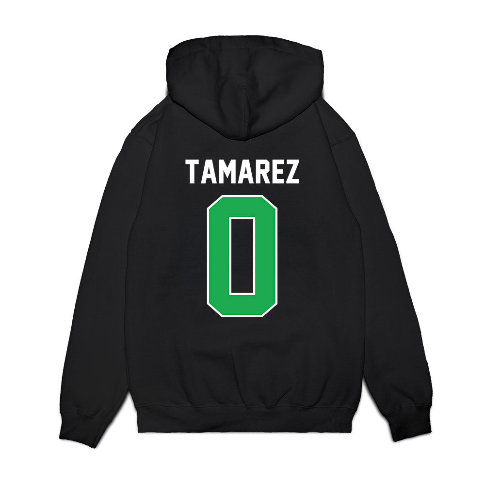 Marshall - NCAA Football : Deandre Tamarez - Vintage Helmet Premium Hooded Sweatshirt-1