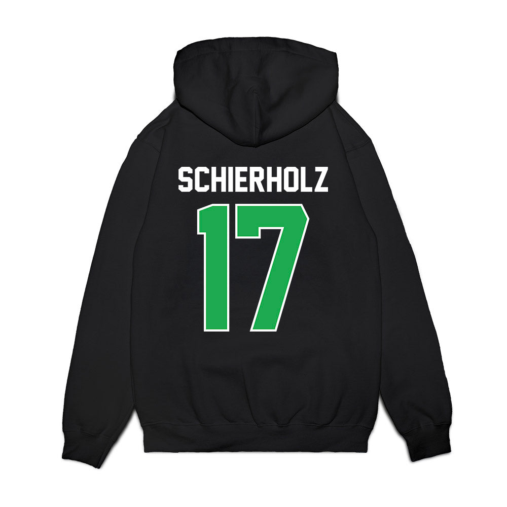 Marshall - NCAA Football : Jack Schierholz - Vintage Helmet Premium Hooded Sweatshirt-1