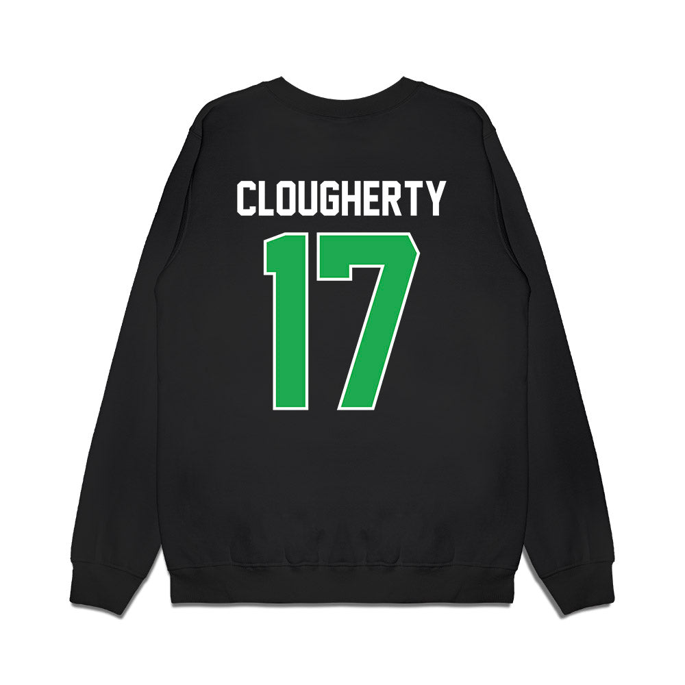 Marshall - NCAA Football : Jack Clougherty - Vintage Helmet Premium Crewneck Sweatshirt-1
