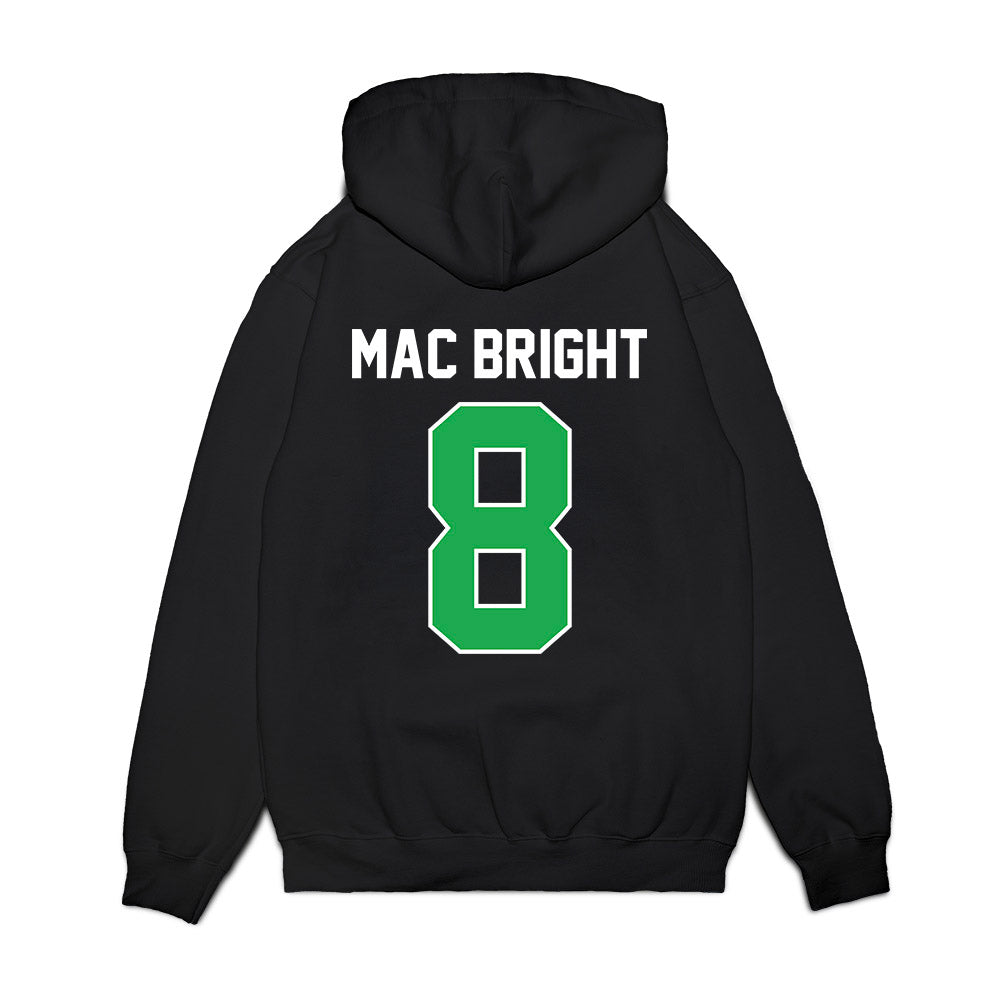 Marshall - NCAA Football : Tah Mac Bright - Vintage Helmet Premium Hooded Sweatshirt-1