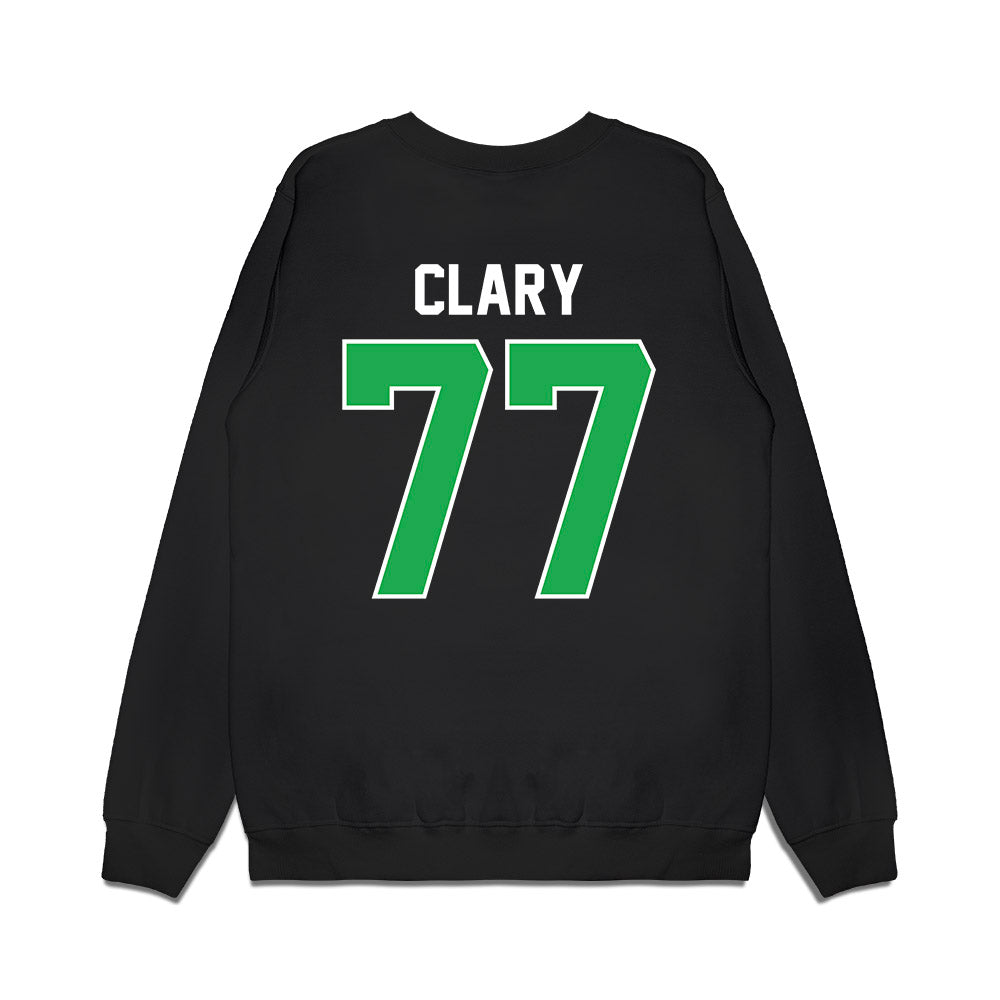 Marshall - NCAA Football : Isaac Clary - Vintage Helmet Premium Crewneck Sweatshirt-1