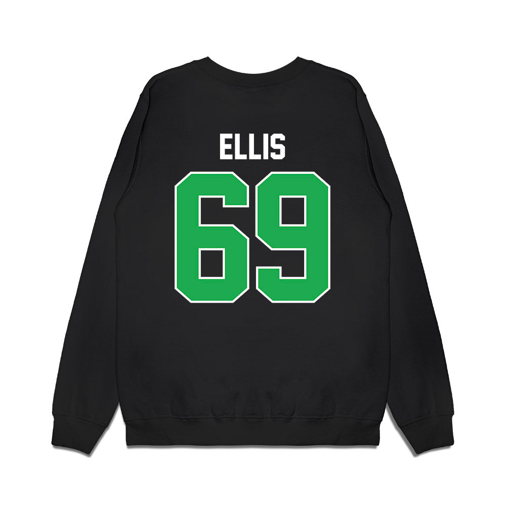 Marshall - NCAA Football : Peyton Ellis - Vintage Helmet Premium Crewneck Sweatshirt-1