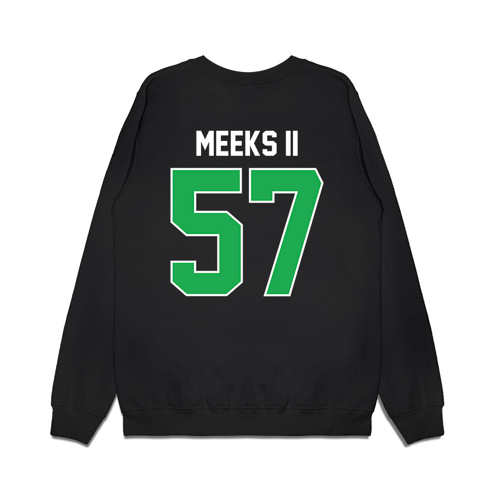Marshall - NCAA Football : Eric Meeks II - Vintage Helmet Premium Crewneck Sweatshirt-1