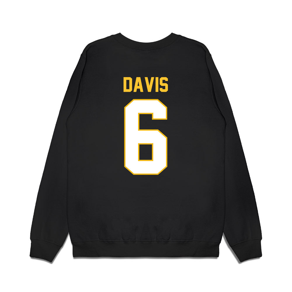 Southern Miss - NCAA Football : Micah Davis - Vintage Sherseys Premium Crewneck Sweatshirt-1