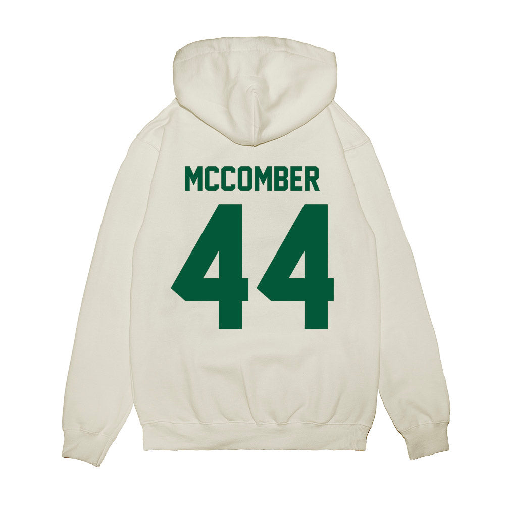 Hawaii - NCAA Football : aiden mccomber - Vintage Helmet Premium Hooded Sweatshirt-1