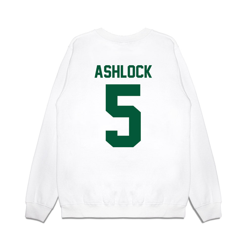 Hawaii - NCAA Football : Pofele Ashlock - Vintage Helmet Premium Crewneck Sweatshirt-1