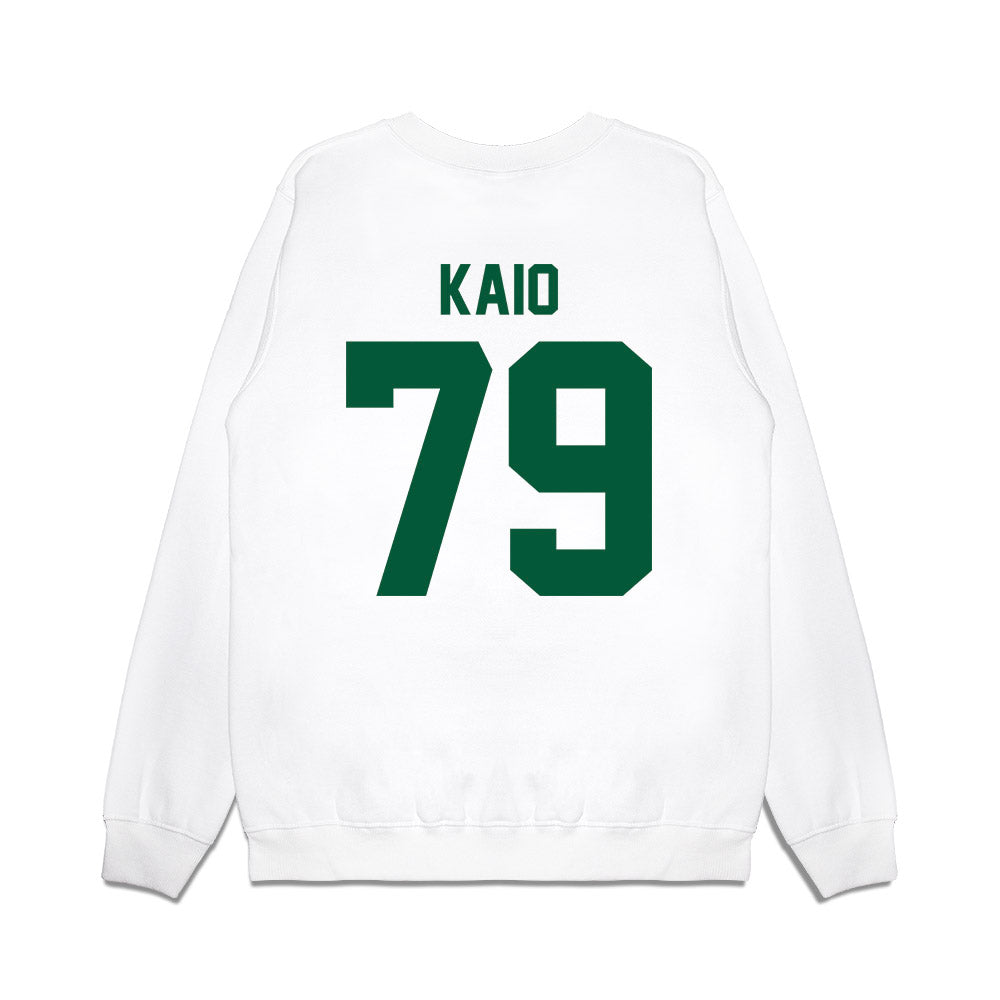 Hawaii - NCAA Football : Judah Kaio - Vintage Helmet Premium Crewneck Sweatshirt-1