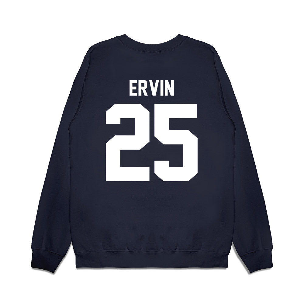 Maine - NCAA Football : Isaiah Ervin - Vintage Helmet Premium Crewneck Sweatshirt-1