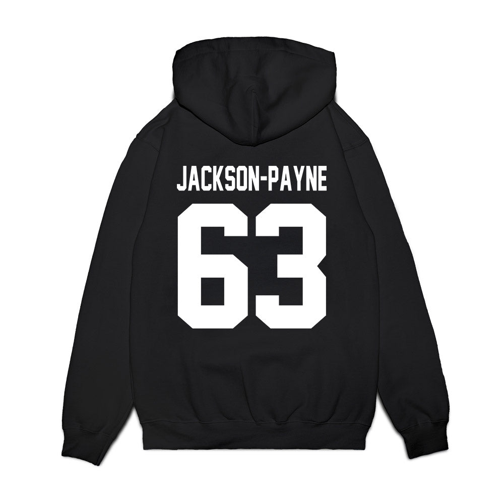 Liberty - NCAA Football : DaJyQuwan Jackson-Payne - Vintage Helmet Premium Hooded Sweatshirt-1