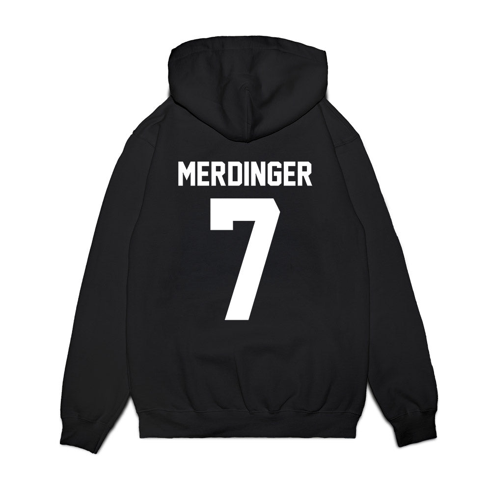 Liberty - NCAA Football : Michael Merdinger - Vintage Helmet Premium Hooded Sweatshirt-1
